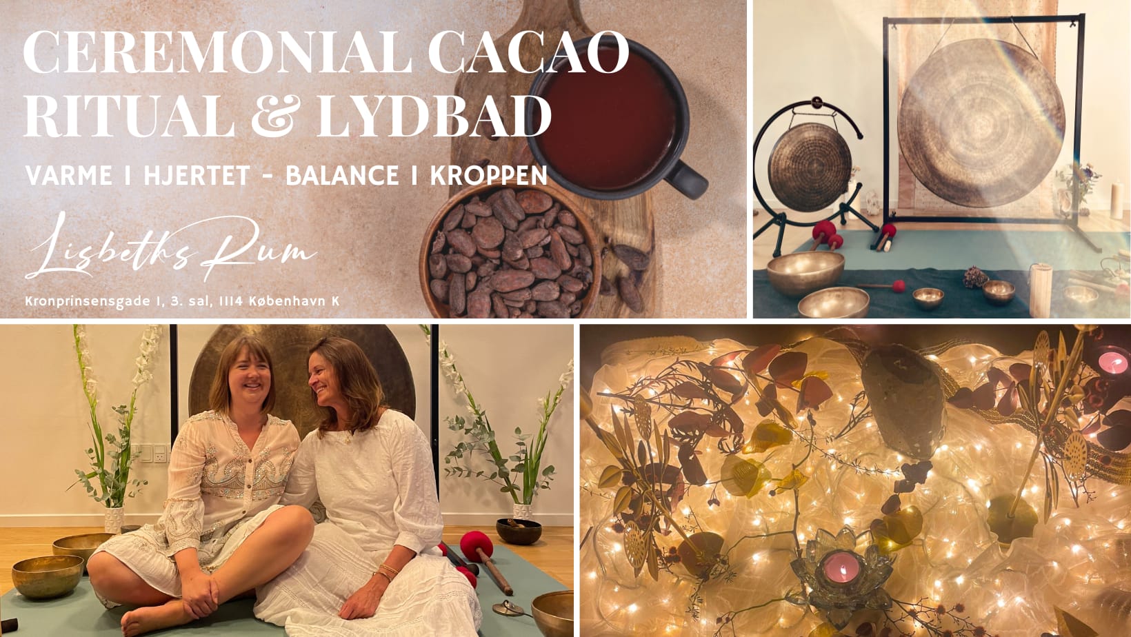 Ceremonial Cacao Ritual og Lydbad 1